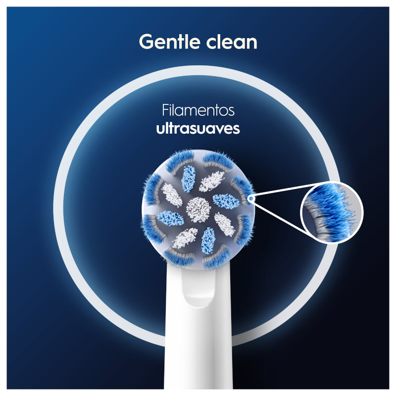 ORAL-B Recambio Cepillo Sensitive Clean 2+2+2-8