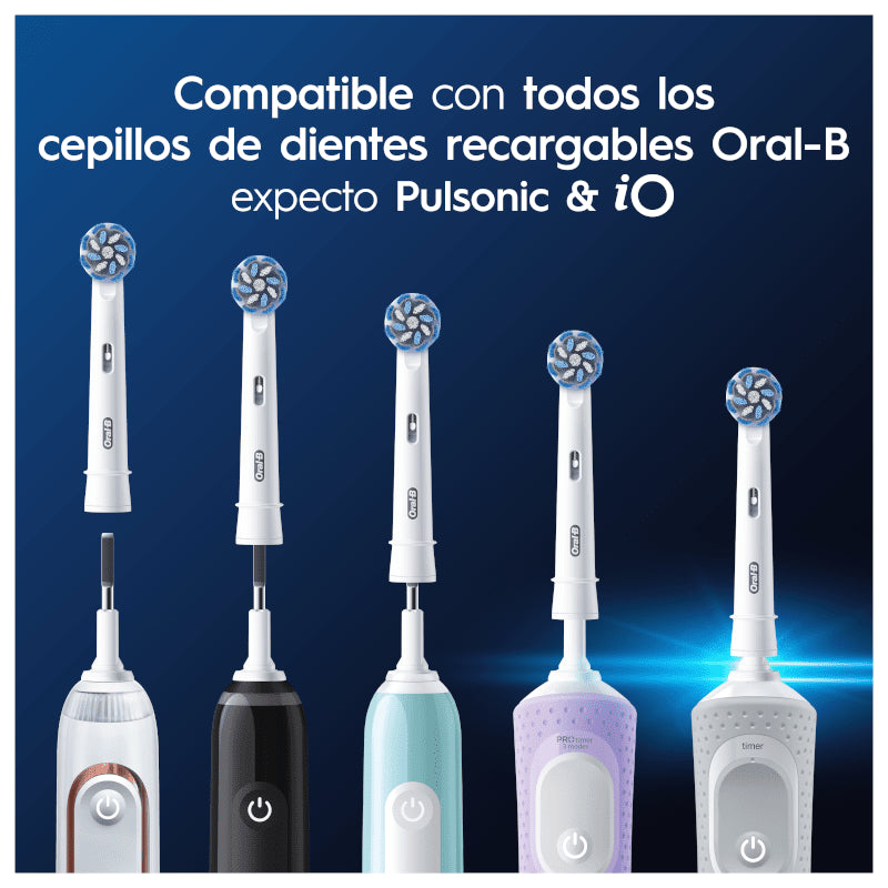 ORAL-B Recambio Cepillo Sensitive Clean 2+2+2-9