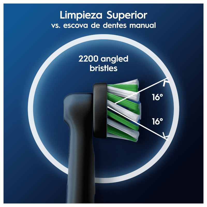 ORAL-B Recambio iO Cepillo Cross Action Negro 6 uds-8