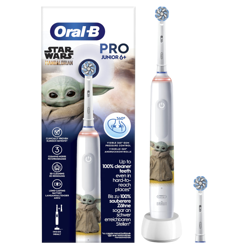 ORAL-B Cepillo Dental Pro 3 Junior 6+ Box Star Wars-1