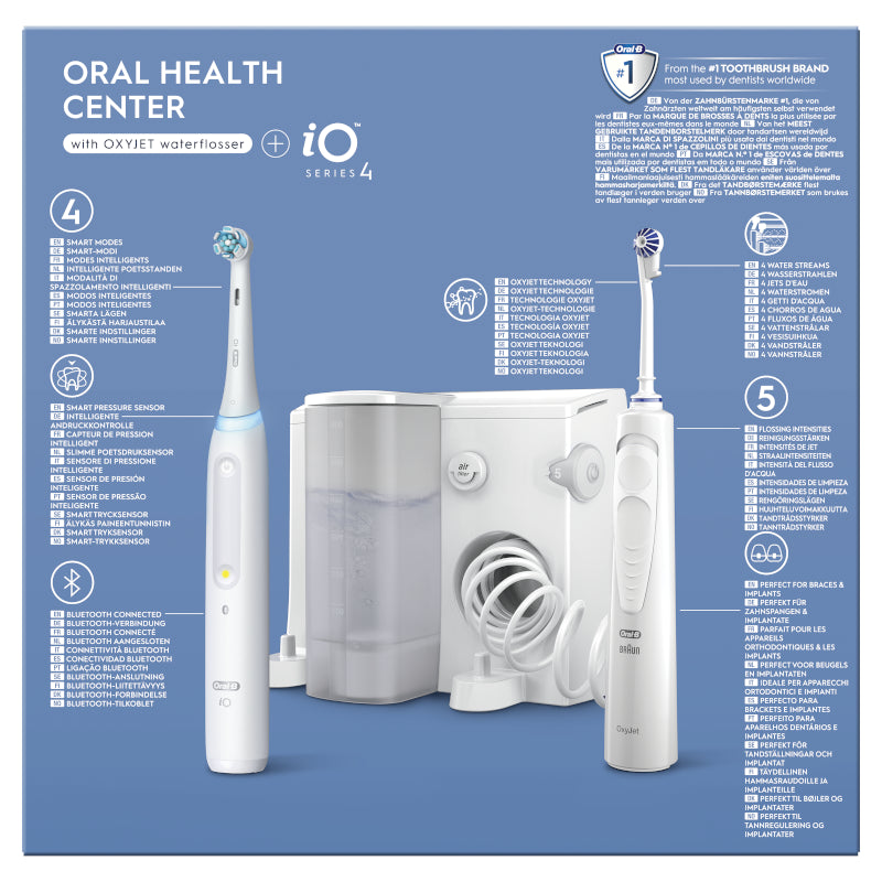 ORAL-B Centro Dental iO 4 + Oxyjet-4