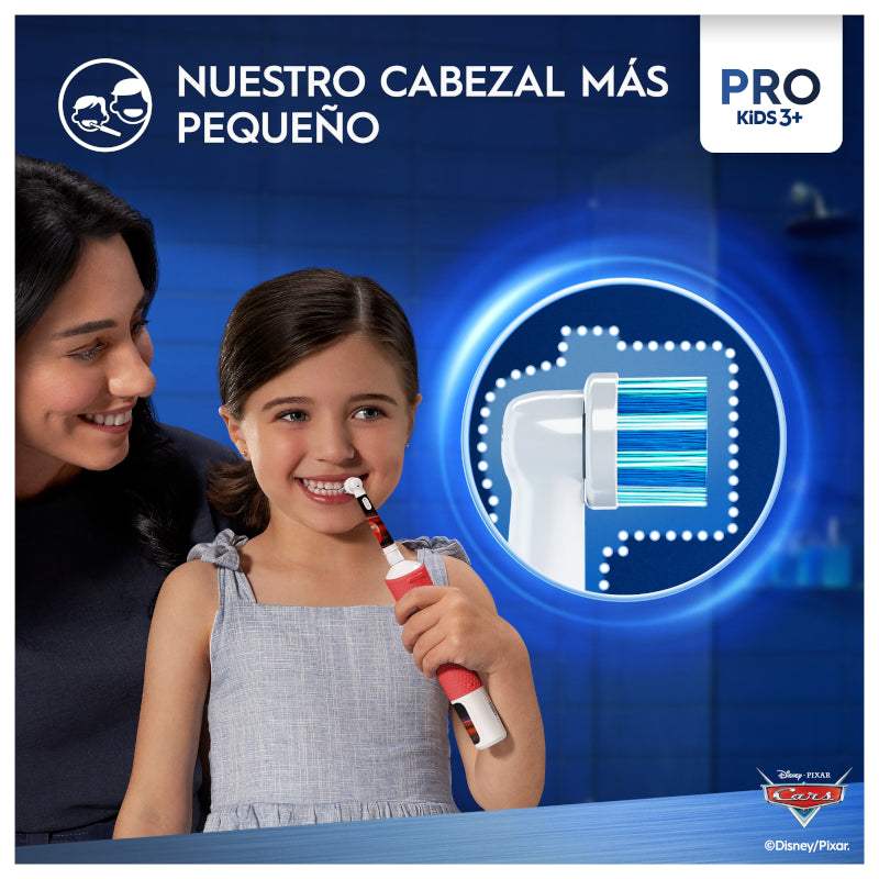 ORAL-B Cepillo Recargable Vitality Pro Kids Box Cars + Estuche-7