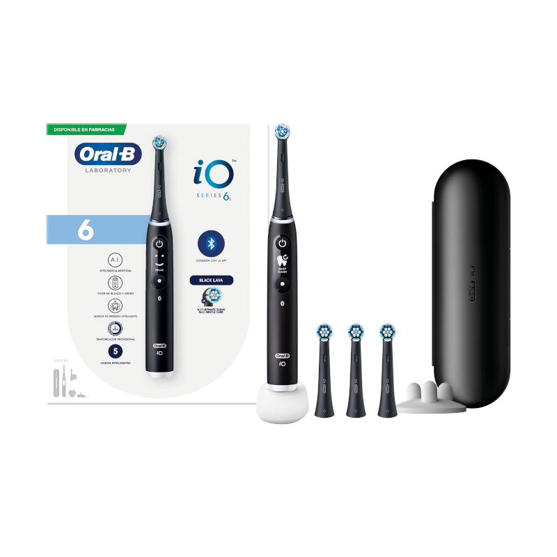 ORAL-B Cepillo Eléctrico Limpieza Profesional Negro IO 6-1