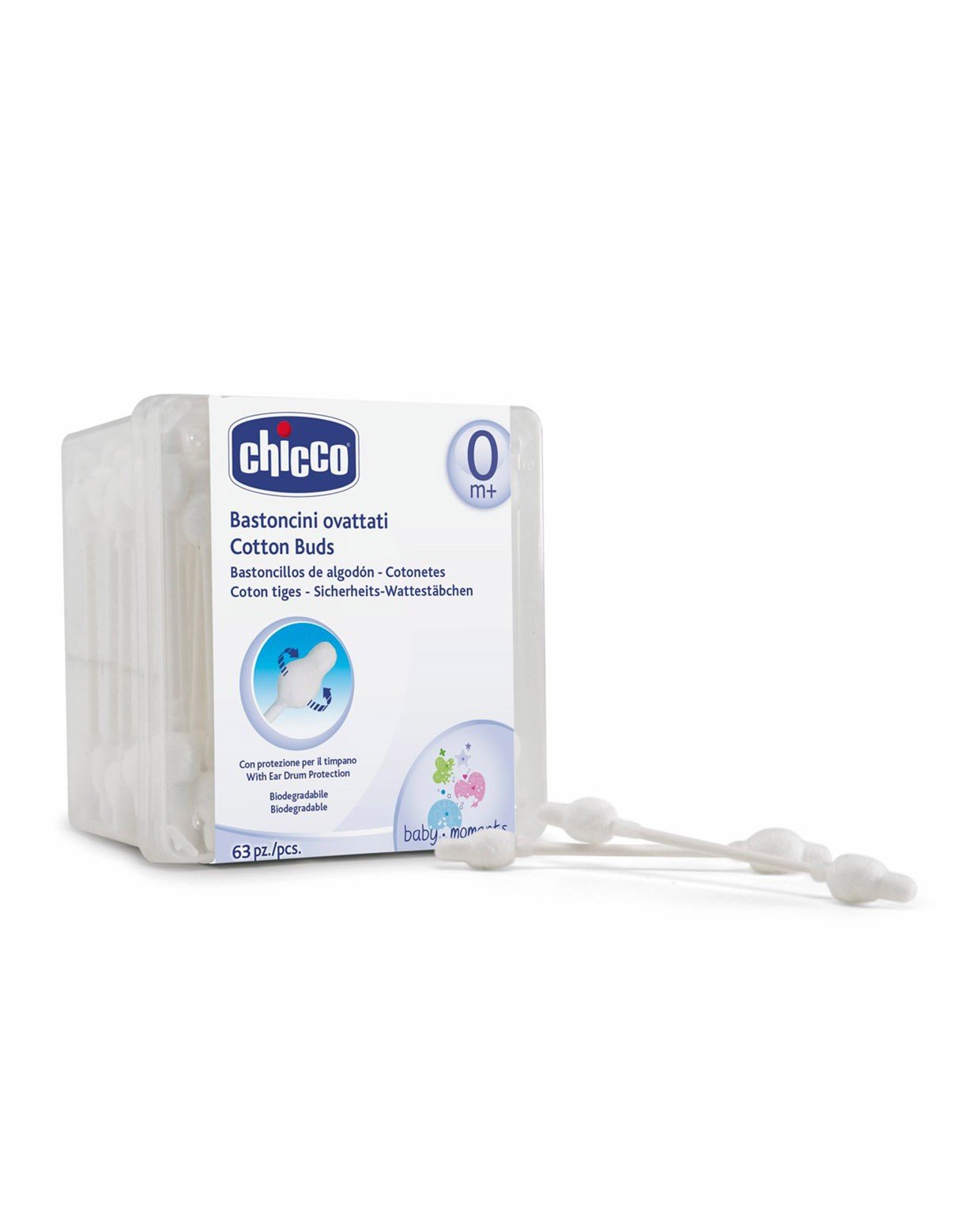 CHICCO Bastoncitos Seguridad 63 Unidades-1