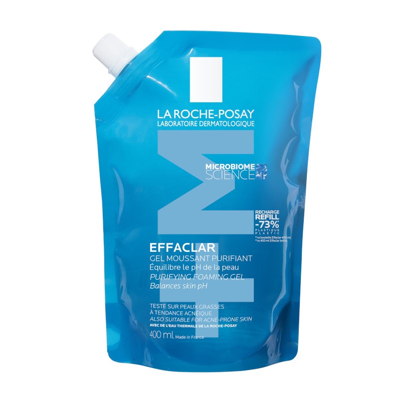 EFFACLAR Gel Purificante +M Ecorecarga Piel Grasa 400ml - La Roche Posay-2
