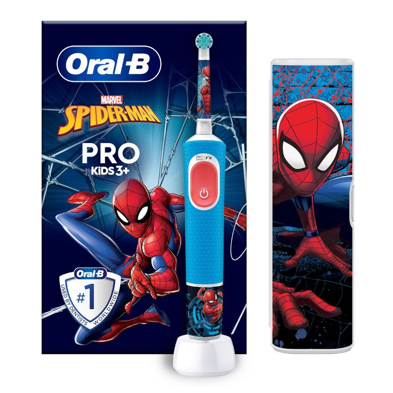 Oral-B Cepillo Recargable Vitality Kids Box Spiderman-1
