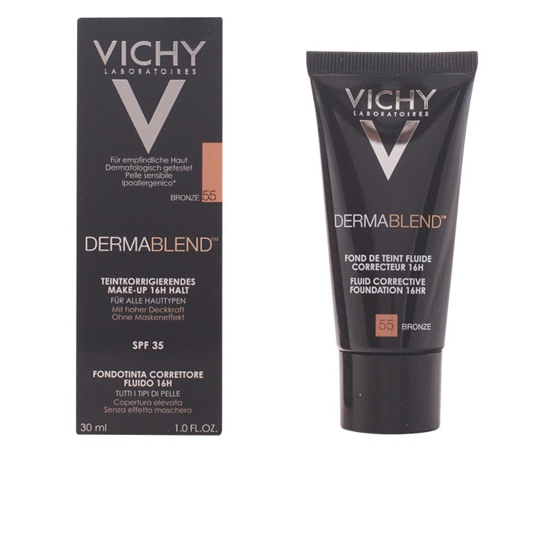 Vichy Dermablend Fond De Teint Correcteur Spf35 55-Bronze 30ml-2