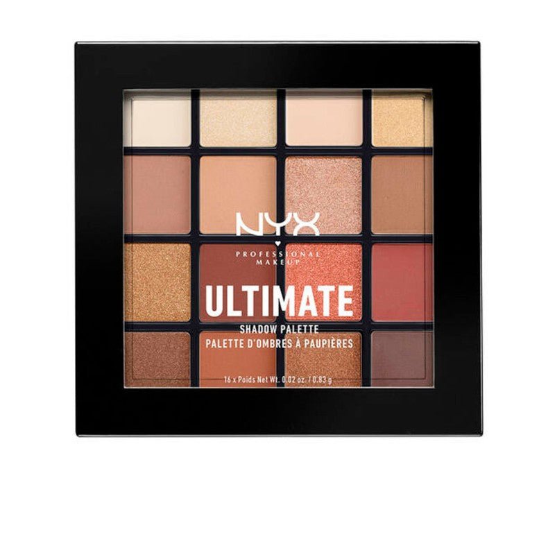 Nyx Professional Make Up Ultimate Shadow Palette Warm Neutrals 16X0,83-1