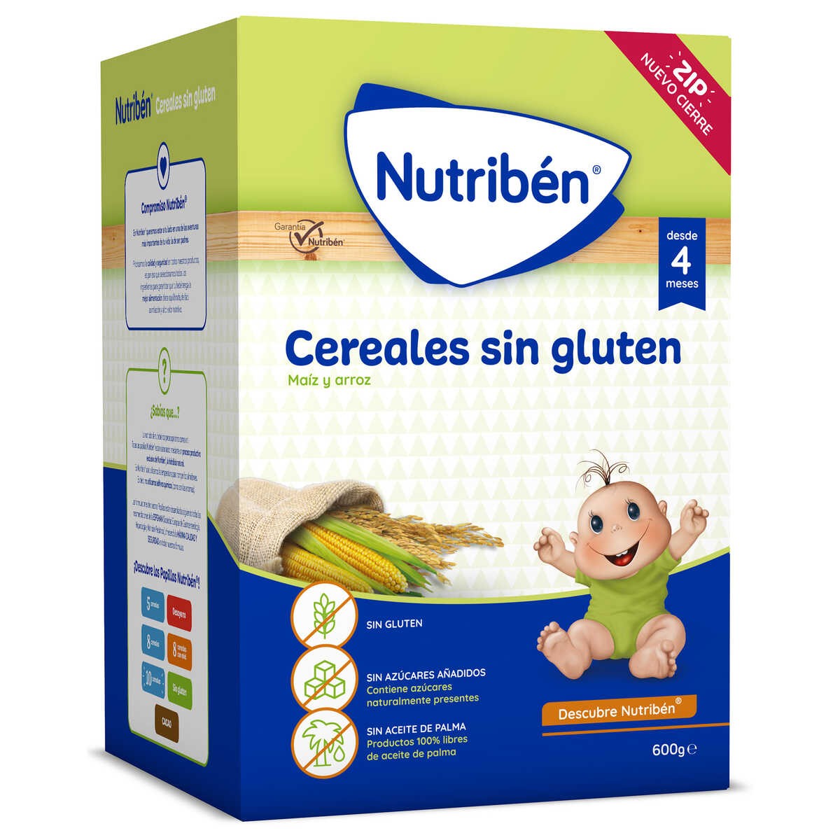 NUTRIBÉN Cereales Sin Gluten 600G-1
