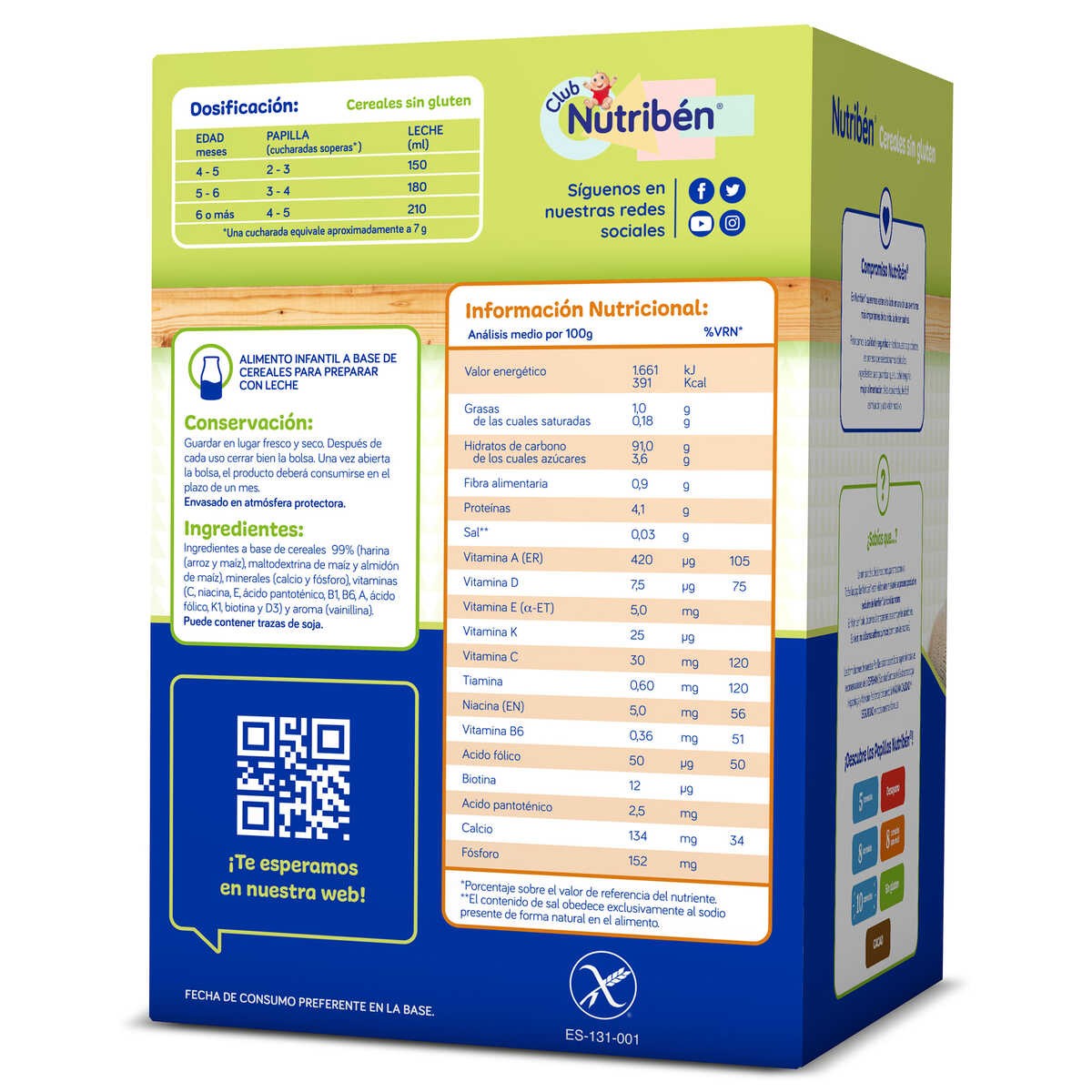 NUTRIBÉN Cereales Sin Gluten 600G-2