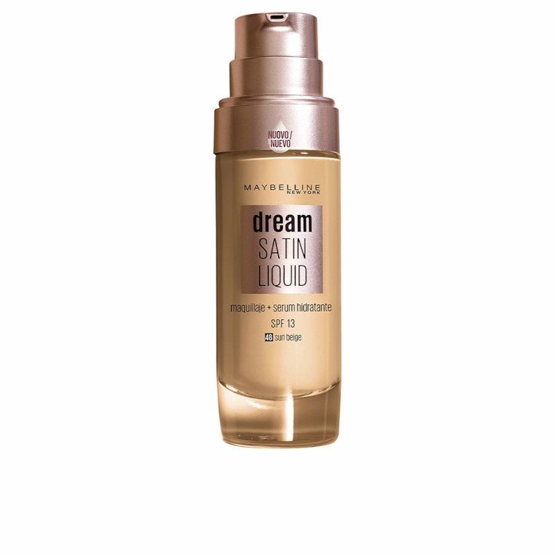 Maybelline Dream Radiant Liquid Foundation+Serum 48-Sun Beige-1