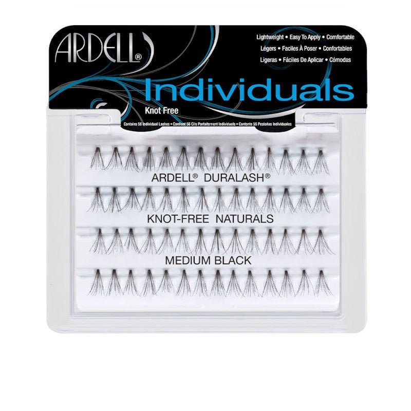 Ardell Pestañas Individuales Medias Black 1 U-1
