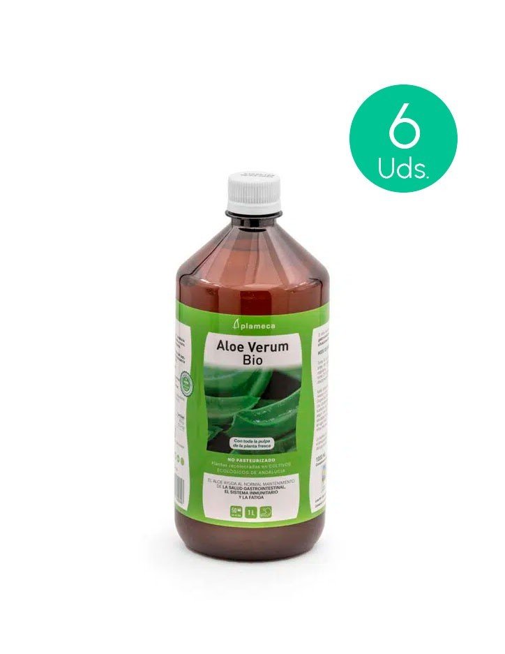 Pack 6 Plameca Aloe Verum Bio 1 L-1