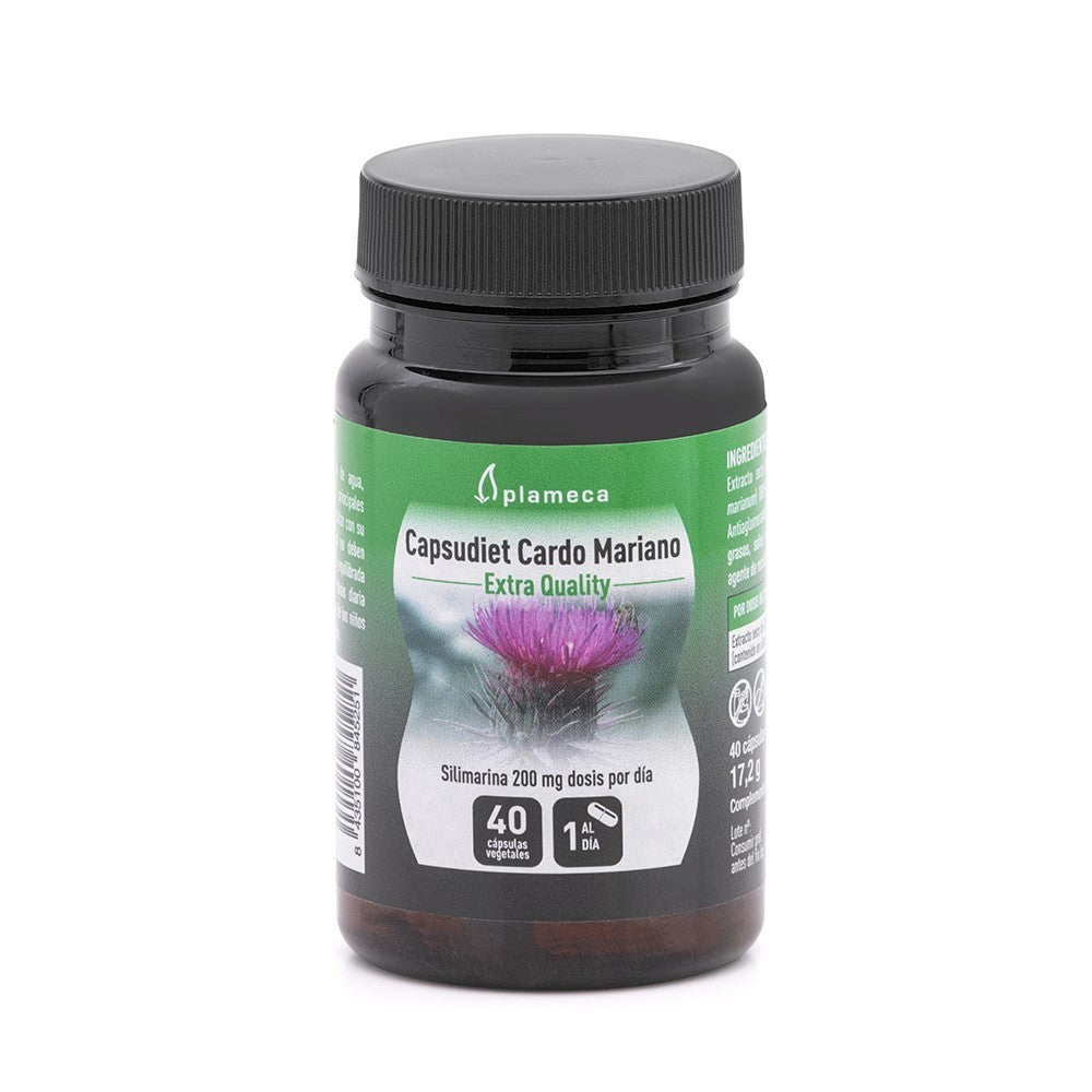 Plameca Capsudiet Cardo Mariano 40 cápsulas vegetales-2