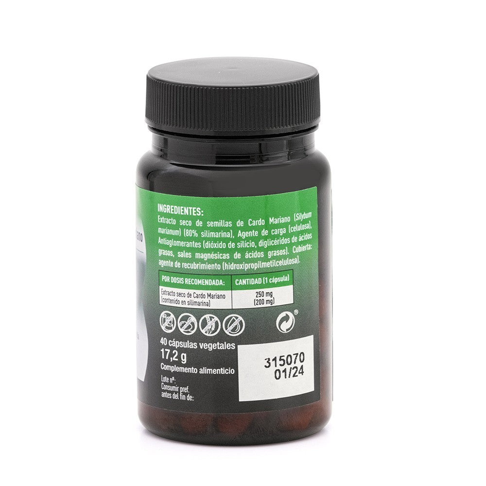 Plameca Capsudiet Cardo Mariano 40 cápsulas vegetales-3
