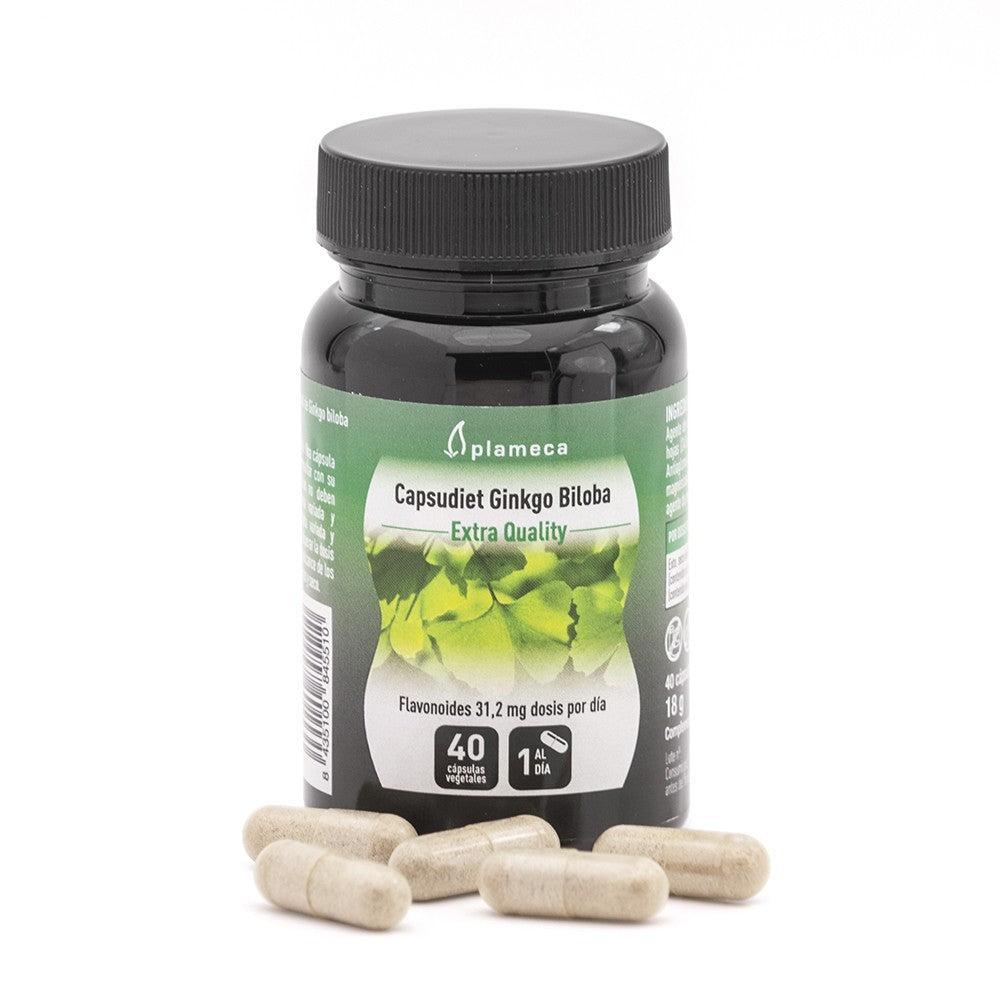 Plameca Capsudiet Ginkgo Biloba 40 cápsulas vegetales-1