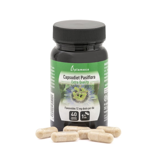 Plameca Capsudiet Pasiflora 40 cápsulas vegetales-1
