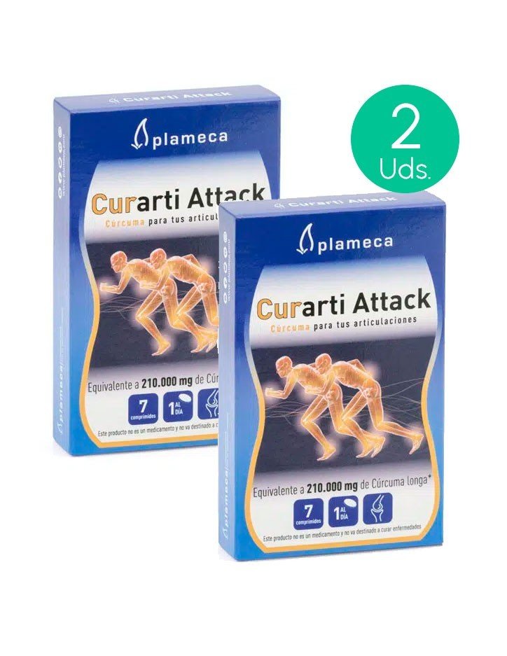 Pack 2 Plameca Curarti Attack 7 comprimidos-1