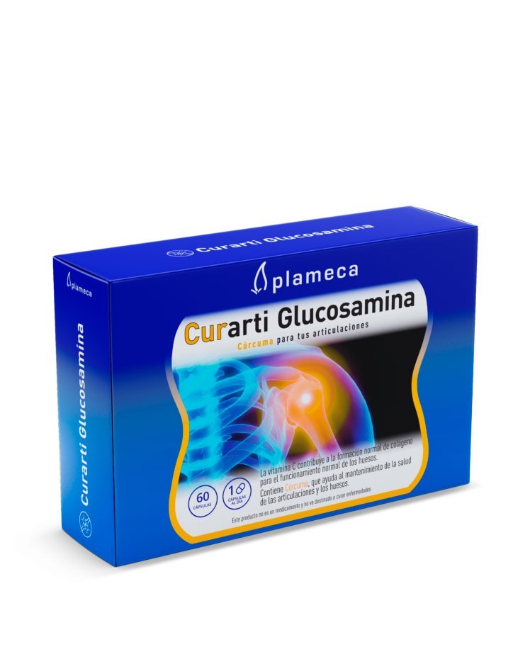 Plameca Curarti Glucosamina 60 capsulas-1