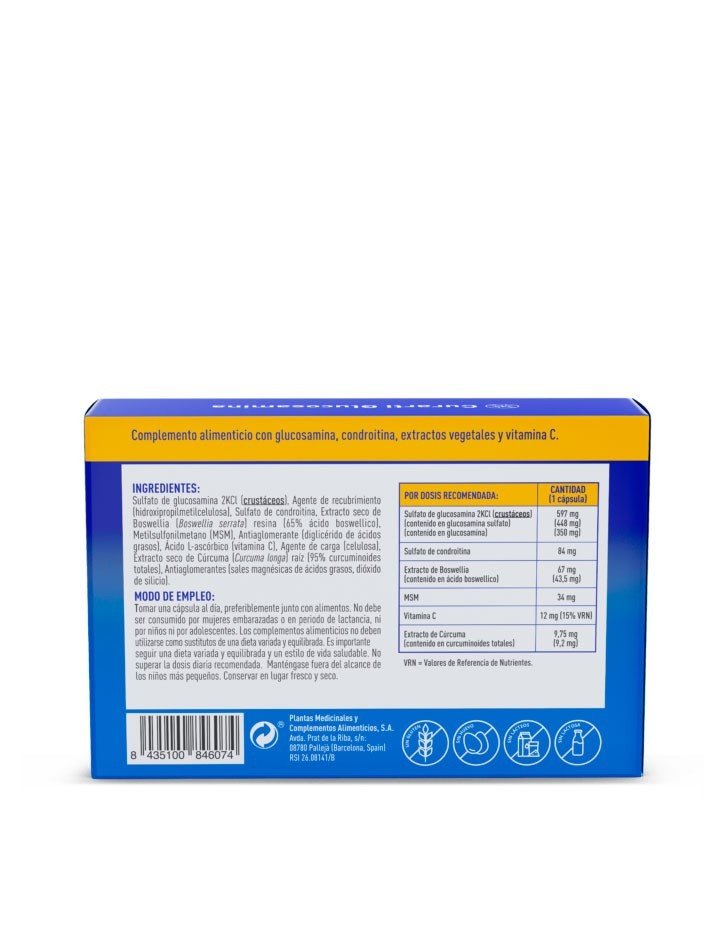 Plameca Curarti Glucosamina 60 capsulas-2