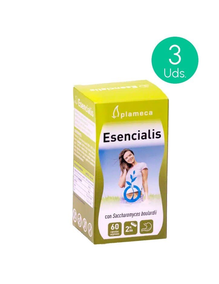 Pack 3 Plameca Esencialis 60 capsulas vegetales-1