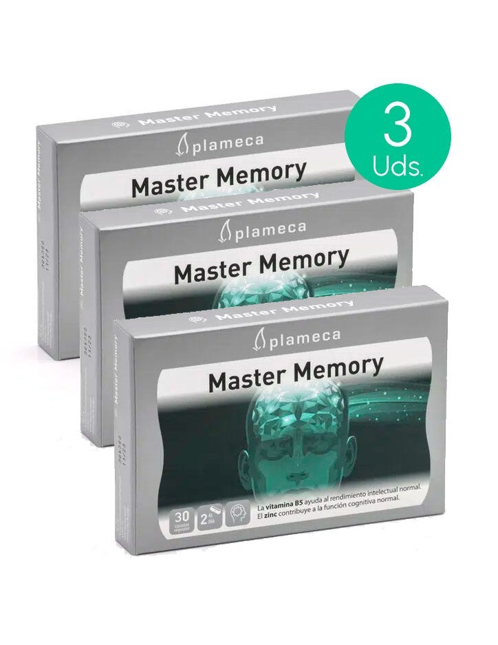 Pack 3 Plameca Master Memory 30 capsulas-1