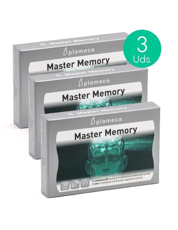 Pack 3 Plameca Master Memory 30 capsulas-1