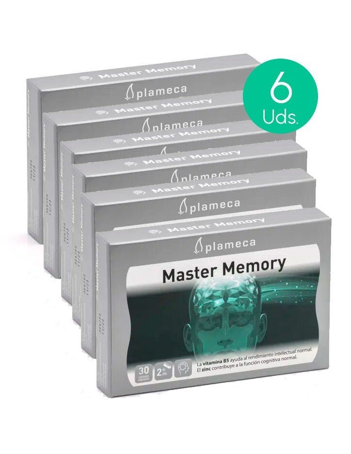 Pack 6 Plameca Master Memory 30 capsulas-1