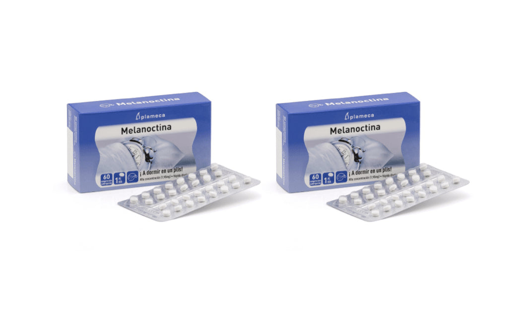 Pack 2 uds Plameca Melanoctina ¡A Dormir En Un Plis! 60 Comprimidos-1