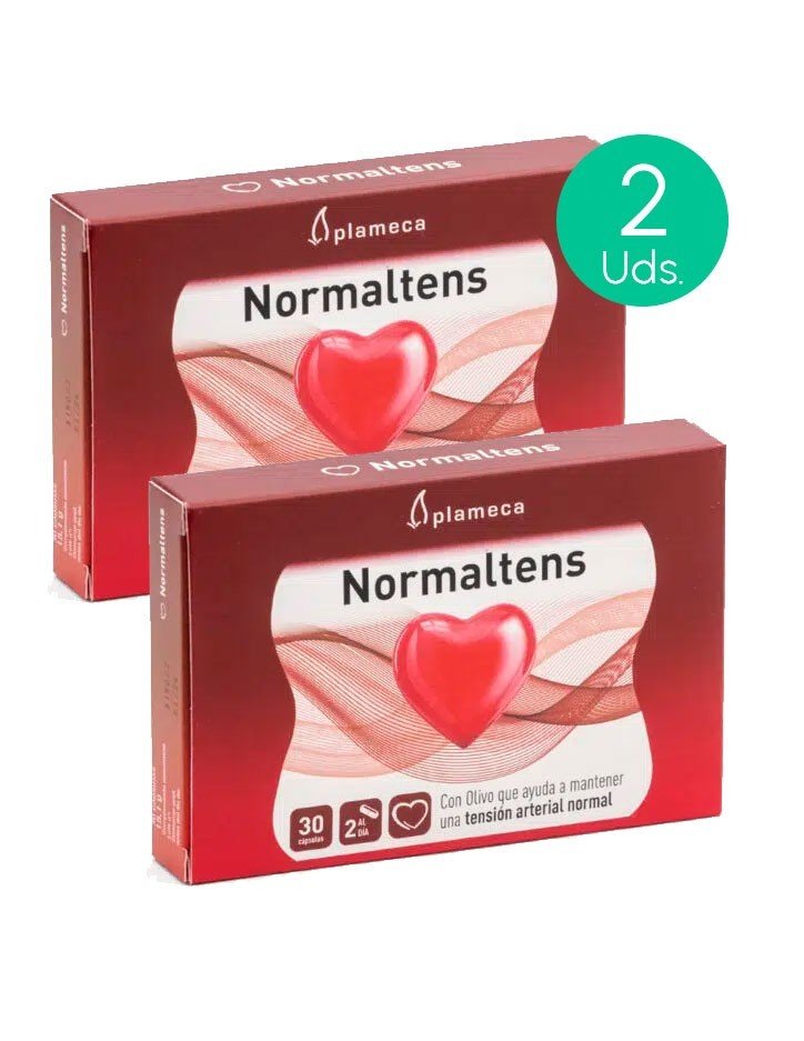 Pack 2 Plameca Normaltens 30 capsulas vegetales-1