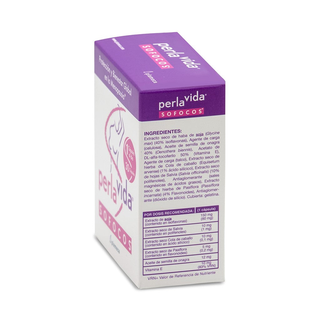 Plameca Perlavida Sofocos 30 cápsulas-3