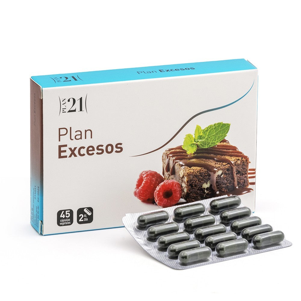Plameca Plan Excesos 45 cápsulas vegetales-1