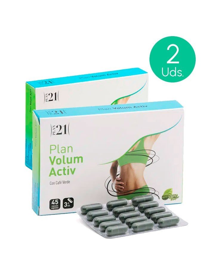 Pack 2 Plameca Plan Volum Activ 45 capsulas vegetales-1