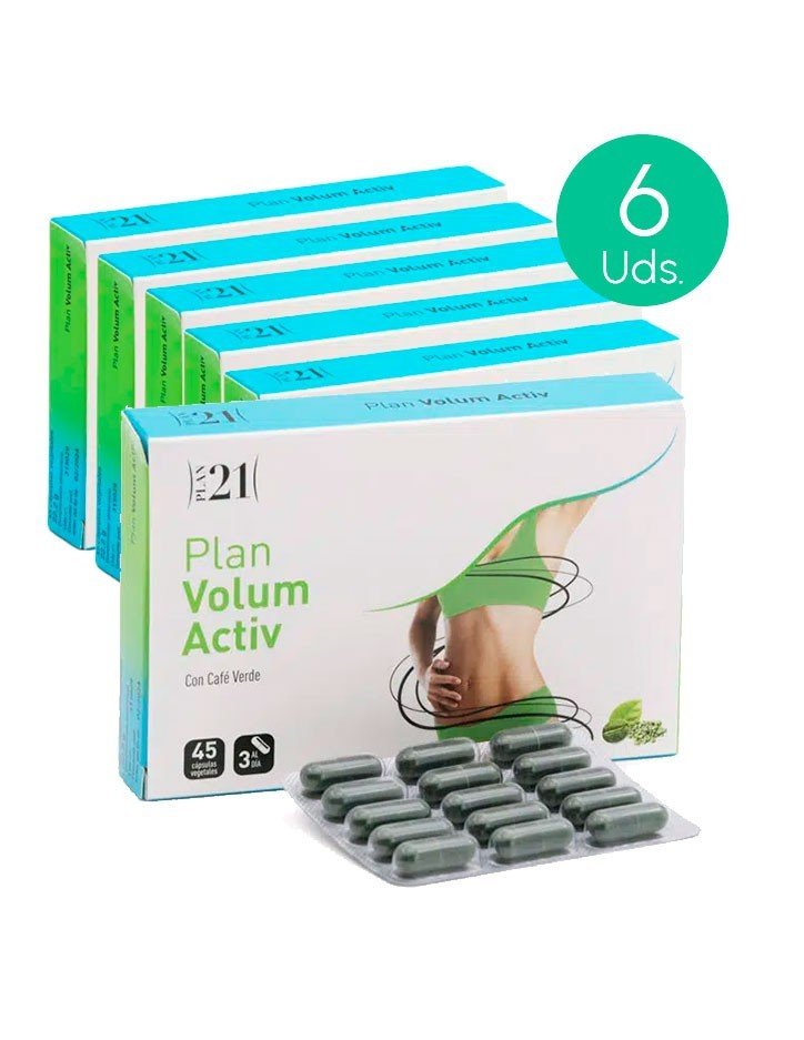 Pack 6 Plameca Plan Volum Activ 45 capsulas vegetales-1