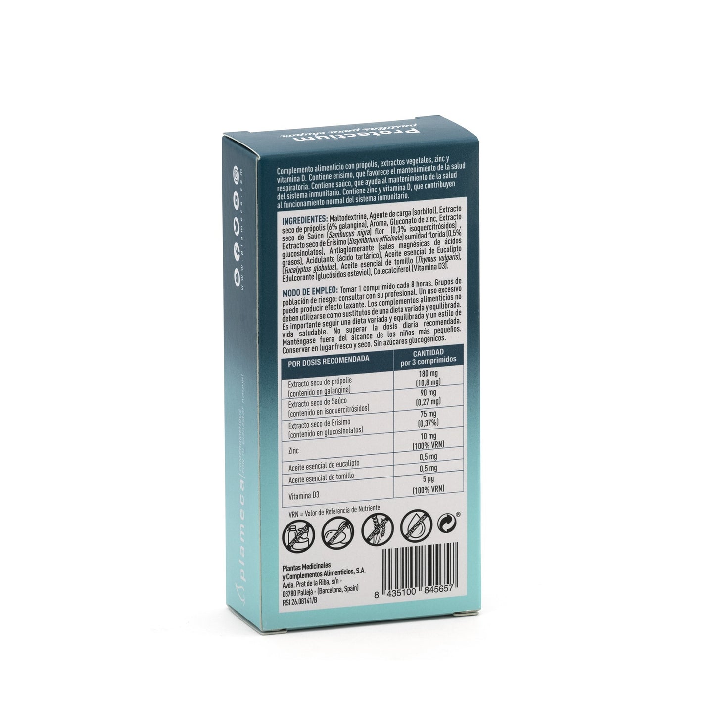 Plameca Protectium Pastillas para Chupar 30 comprimidos masticables-3