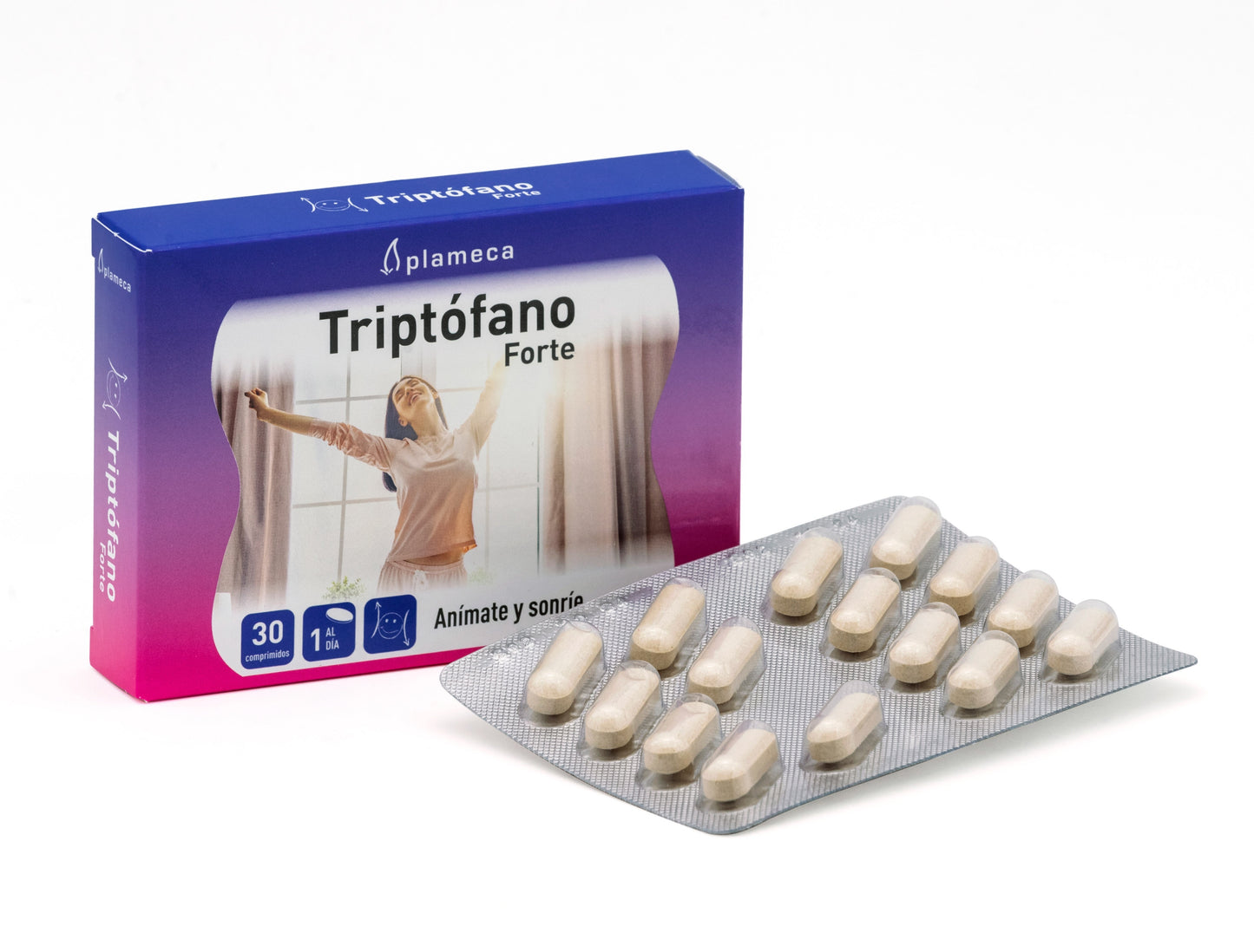 Plameca Triptófano Forte 30 comprimidos-1