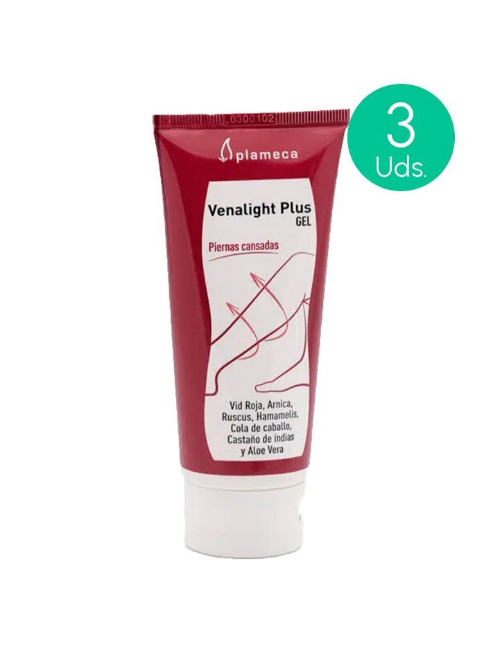 Pack 3 Plameca Venalight Plus Gel 100 ml-1