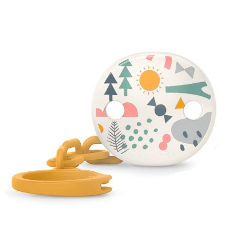 SUAVINEX Broche de Pinza Decorado (Bosque Amarillo)-1