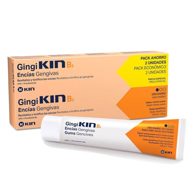 Kin Gingikin B5 Pasta Dentífrica Lote 2 Pz-1