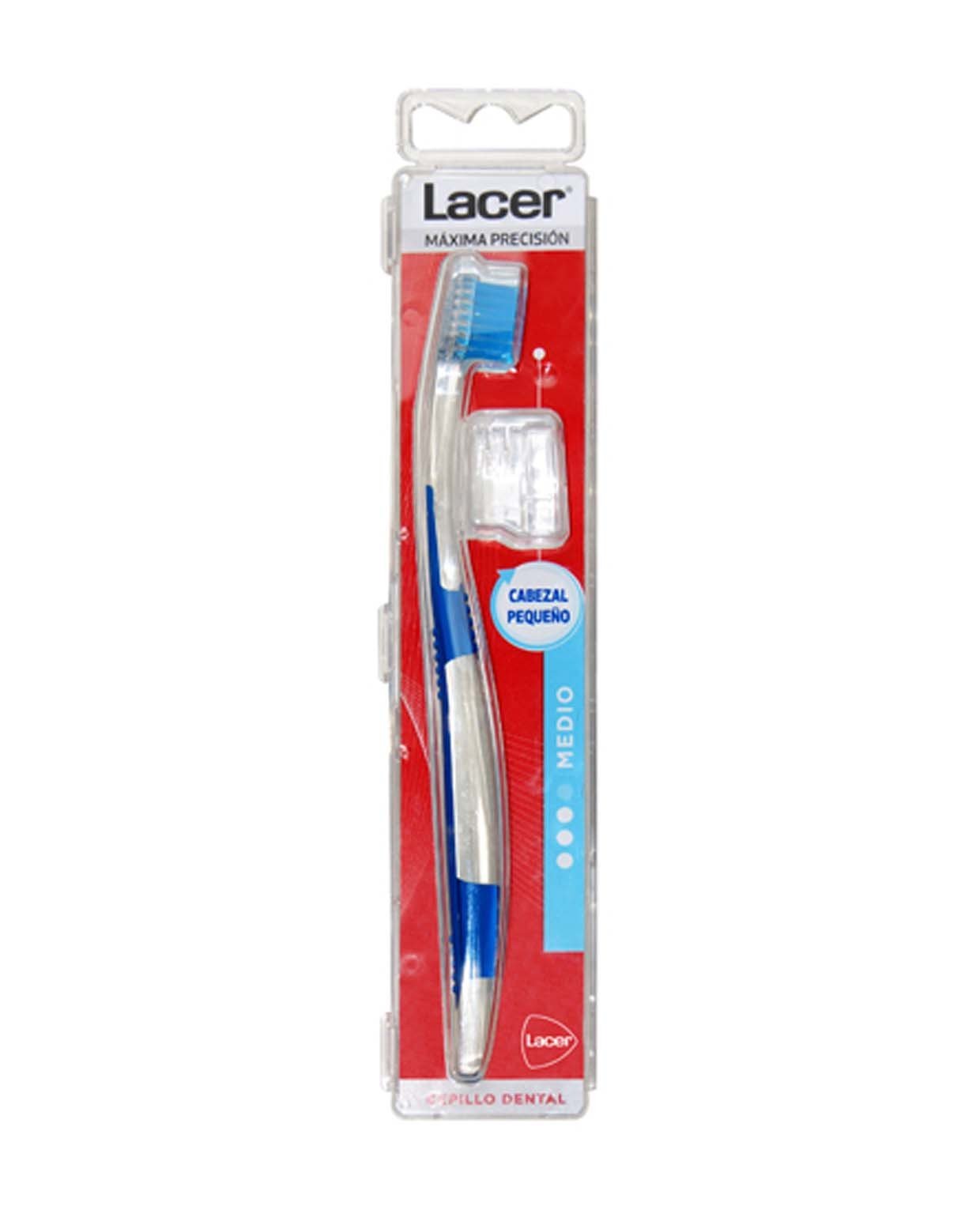 LACER Cepillo Dental Medio Cabezal Pequeño-1