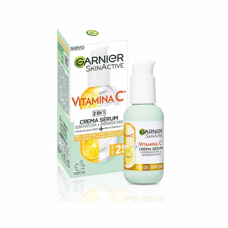 Garnier Skinactive Vitamina C Crema Sérum Spf25 50 ml-1