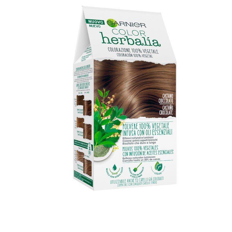 Garnier Herbalia Color 100% Vegetal Castaño Chocolate 140 Gr-1