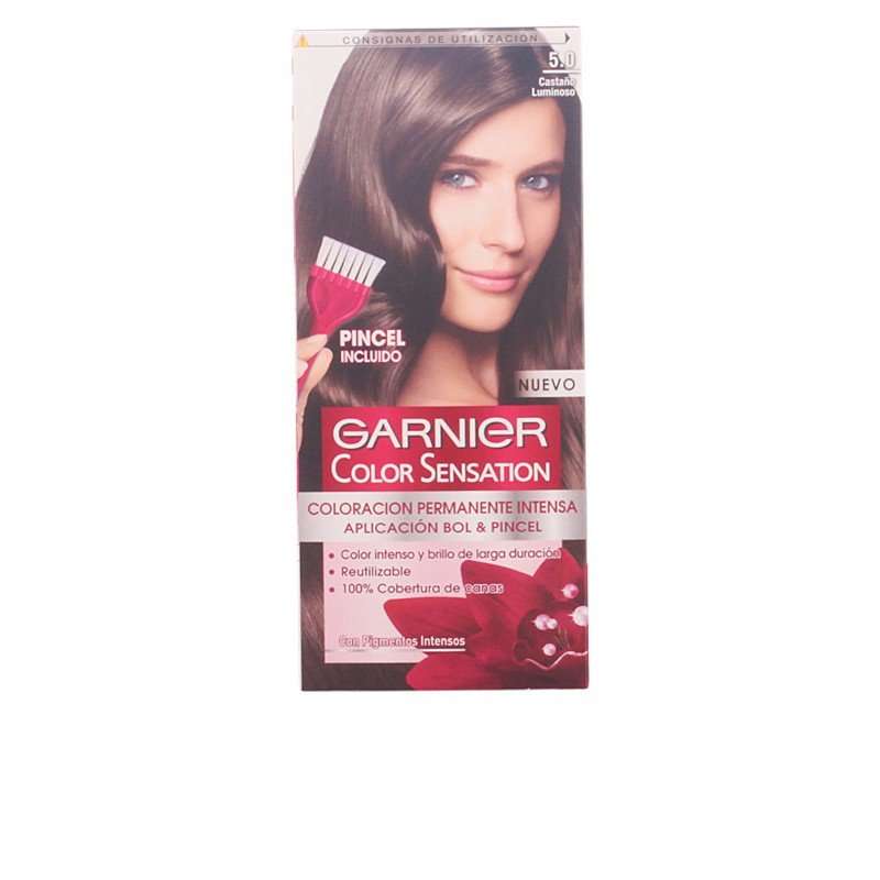 Garnier Color Sensation 5,0 Castaño Luminoso 110 Gr-1