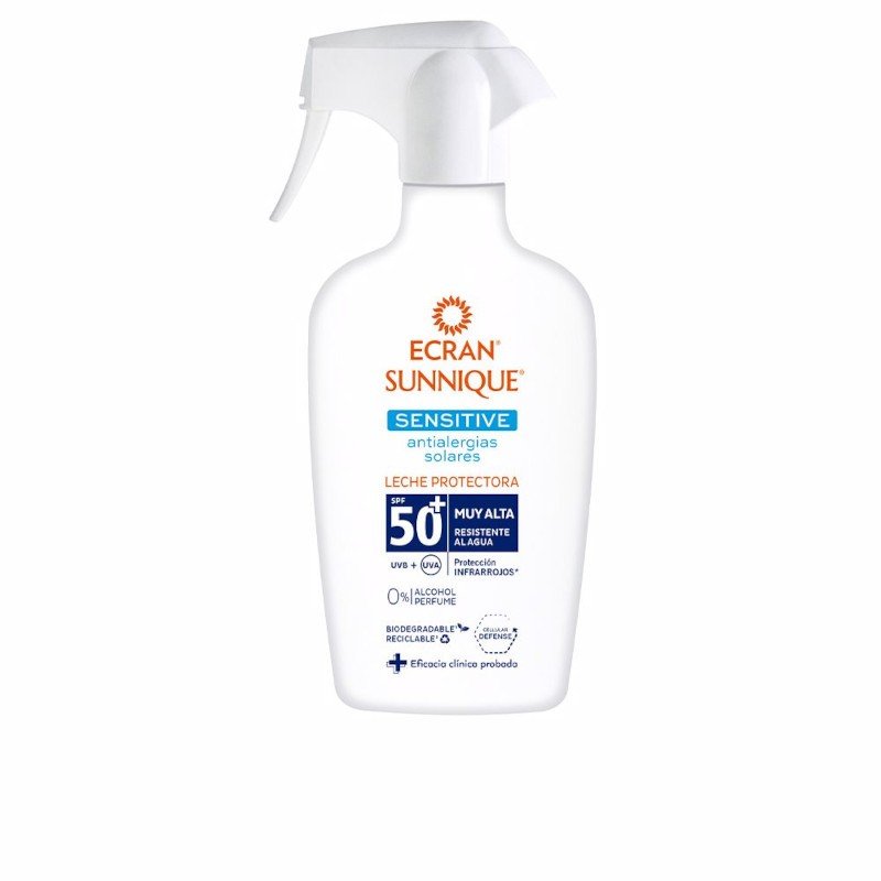 Ecran Sunnique Sensitive Leche Spf50+ Pistola 300 ml-1