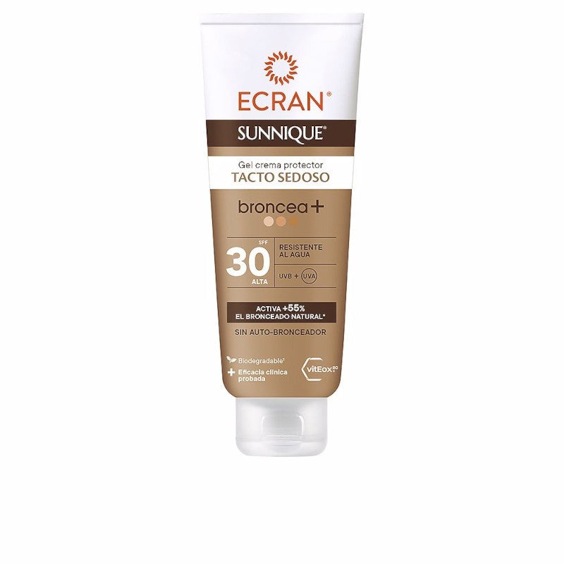 Ecran Sunnique Broncea+ Gel-Crema Spf30 250 ml-1