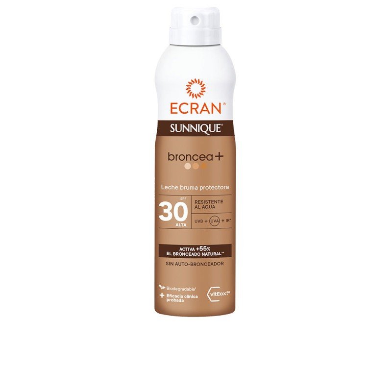 Ecran Sunnique Broncea+ Bruma Protect Spf30 250 ml-1