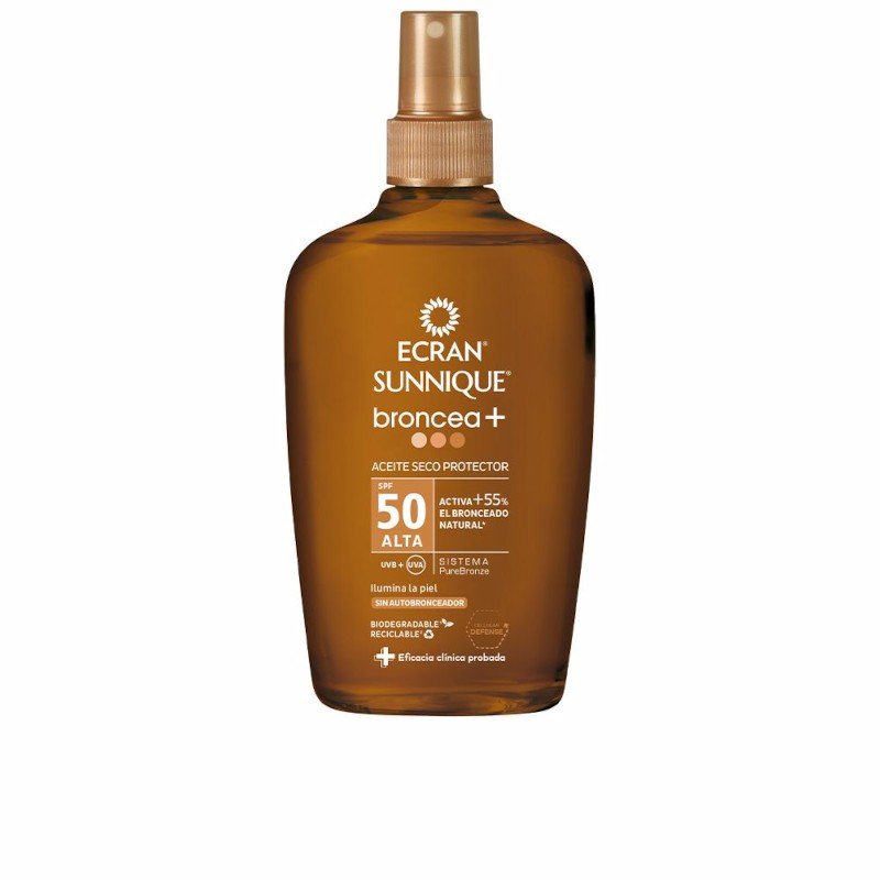 Ecran Sunnique Broncea+ Aceite Vapo Spf50 200 ml-1