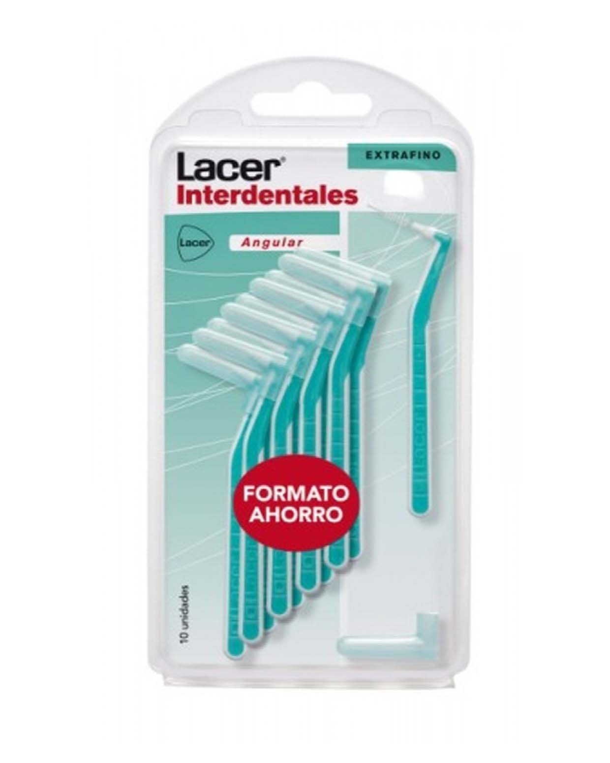 LACER Interdental Angular Extrafino 10 Unidades-1