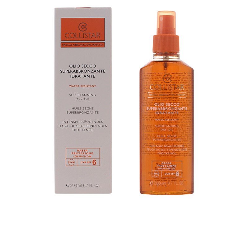 Collistar Aceite Seco Superbronceador Hidratante Spf6 200 ml-1