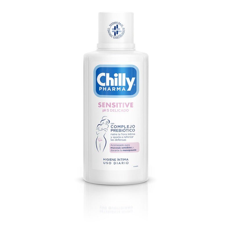 Chilly Pharma Sensitive Gel Íntimo Ph 5.0 450 ml-1